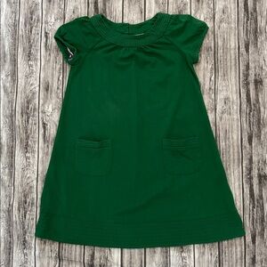 Mini Boden Emerald Green Girl's Dress | 7-8 Years Old
